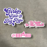 3 Sticker Bundle